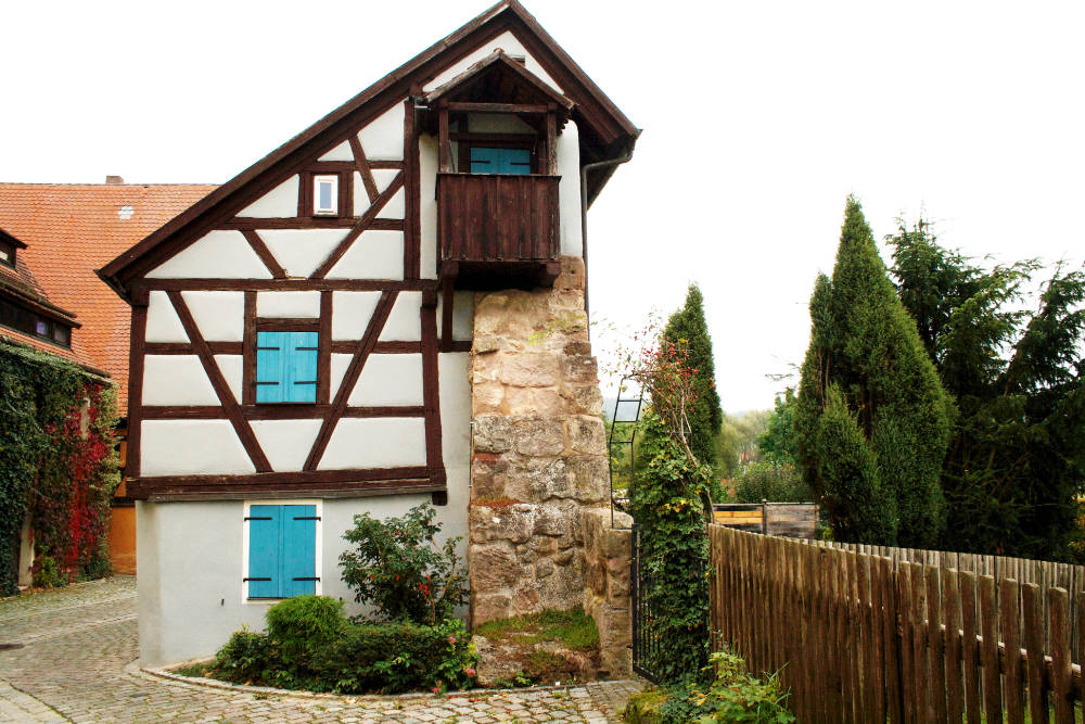 Station 5 - Haus auf Stadtmauer